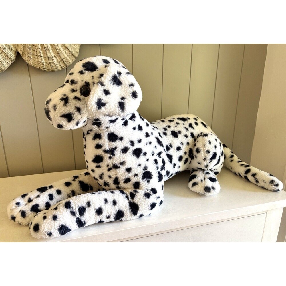 Retired Aurora Super Flopsie Dalmatian 28” Large Plush Stuffed Dog Rare HTF